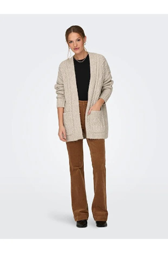 Resim Only Onlzoe Ls Cardigan Collar Knt Hırka 15353242