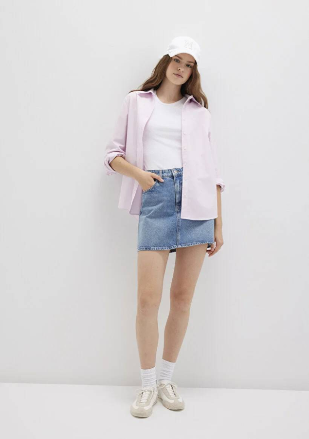 Resim Mavi Bailey Shaded Kadın Etek M1310204-87098