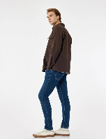 Resim Koton Erkek Jean Pantolon 6WAM40115ND