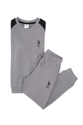 Resim U.S. Polo Assn Kids Erkek Çocuk Sweat Takım US2221-G
