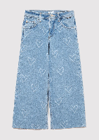 Resim Mavi Lorı Kız Çocuk Jean Pantolon M7010036-89486