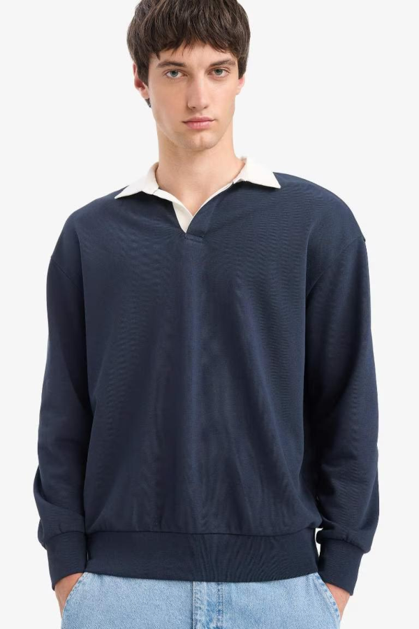 Resim Defacto Erkek  Sweat E6523AX/NV64