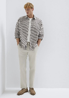 Resim Mavi Erkek Uzun Kol Gömlek M0211870-91413