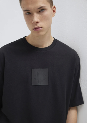 Resim Mavi Erkek T-shirt M0613148-900