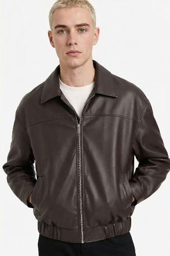 Resim Defacto Erkek Deri Mont G0193AX/BN339