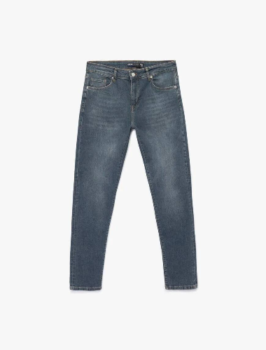 Resim Koton Erkek Jean Pantolon 6Wam40050Nd