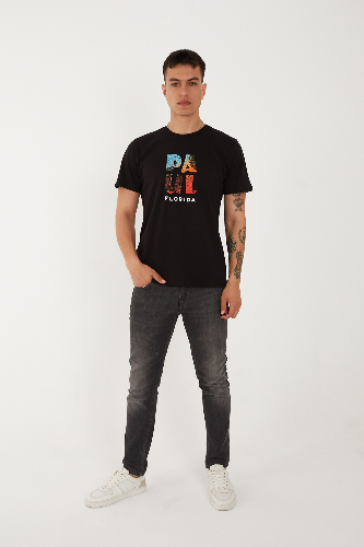 Resim Paul&More T-002 Florida Erkek T-Shirt