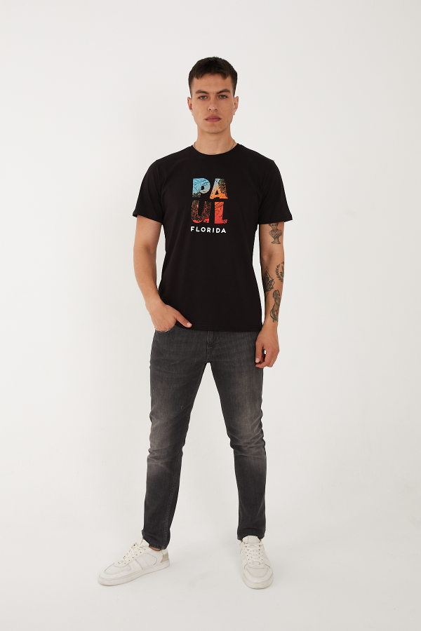 Resim Paul&More T-002 Florida Erkek T-Shirt