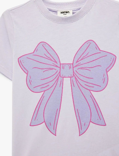 Resim Koton Kız Çocuk T-shirt 6SKG10298AK