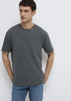 Resim Mavi Erkek T-shirt M0612731-70088