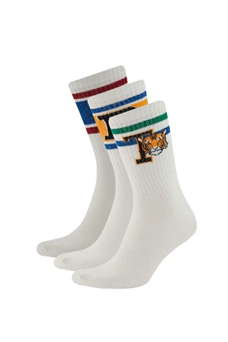 Resim Defacto Erkek Uzun Çorap A6067AX/WT1