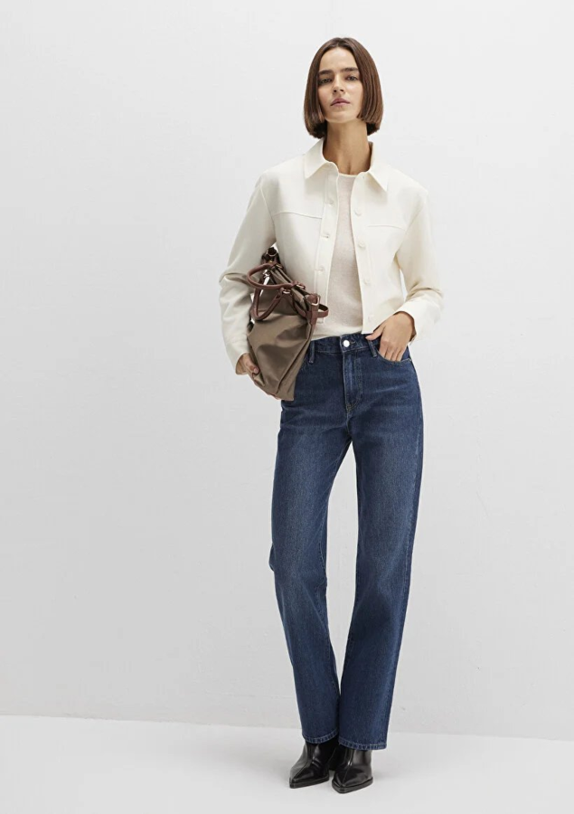 Resim Mavi  Jane Kadın Jean Pantolon M1010917-91354