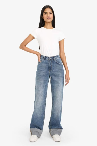 Resim Defacto Kadın Jean Pantolon G8852AX/NM34