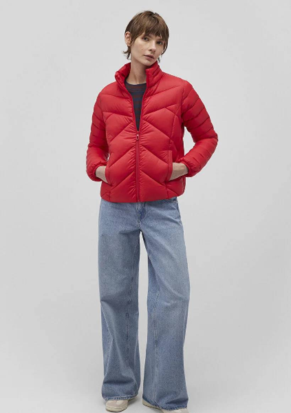 Resim Mavi Kadın Mont M110698-70468