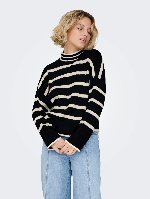 Resim Only Onlibi L/S Highneck Pullover Knt Noos Kadın Kazak 15259096