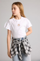 Resim Defacto Kız Çocuk T-shirt G9913A8/WT79