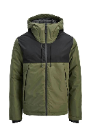 Resim Jack & Jones Jcounion Light Padded Blocking Jacket Erkek Mont 12285586
