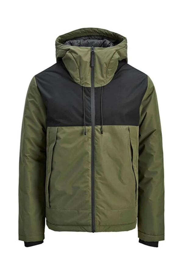 Resim Jack & Jones Jcounion Light Padded Blocking Jacket Erkek Mont 12285586