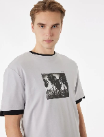 Resim Koton Erkek T-shirt 6SAM10114MK