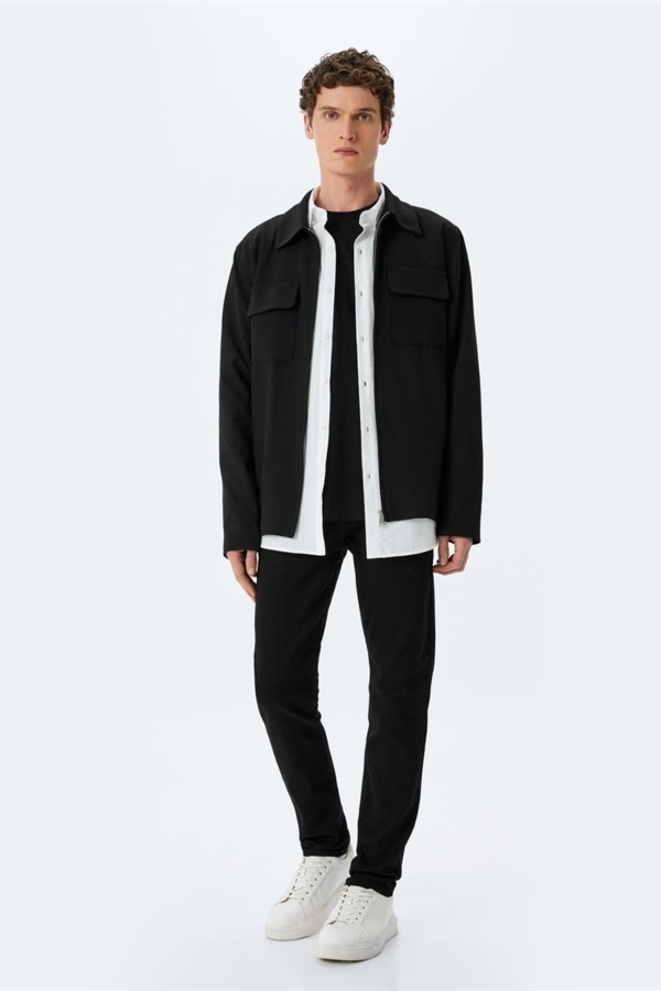 Resim Koton MICHEAL Skinny Erkek Jean  Pantolon 5SAM40048ID