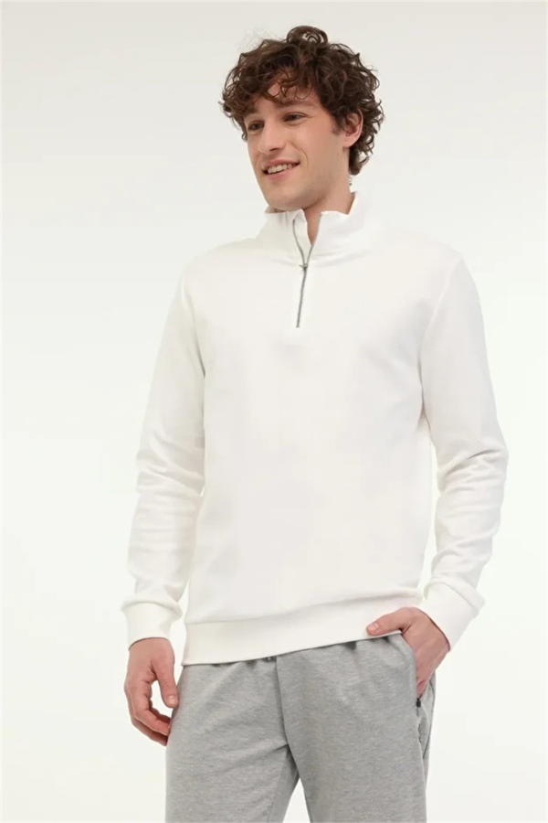 Resim Lumberjack Erkek Sweat A102024312 5W Mb Bs47 Hzıp Sw 5Pr