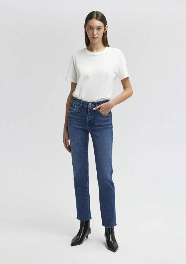 Resim Mavi Viola Kadın Jean Pantolon M101048-85290