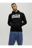 Resim Jack & Jones Jjecorp Logo Sweat Hood Noos Erkek Sweat 12152840