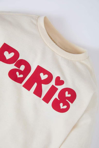 Resim Defacto Kız Bebek Uzun kol Sweat D7870A5/ER233