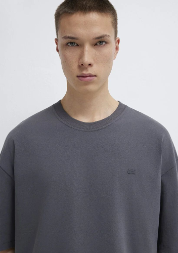 Resim Mavi Erkek T-shirt M0613188-80955