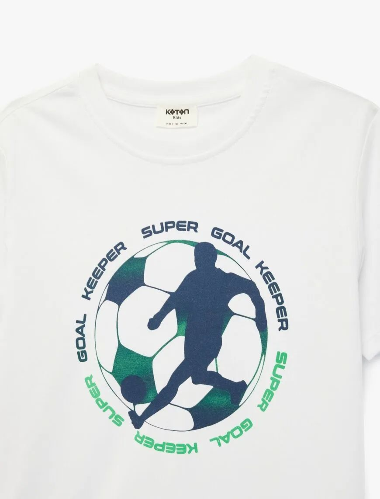 Resim Koton Erkek Çocuk T-shirt 6SKB10115TK