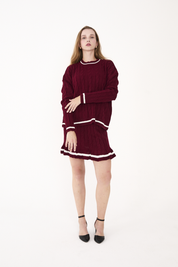 Resim Trender Kadın İkili Triko Takım