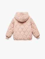 Resim Koton Kız Çocuk Mont 6WKG20034AW