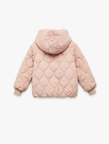 Resim Koton Kız Çocuk Mont 6WKG20034AW