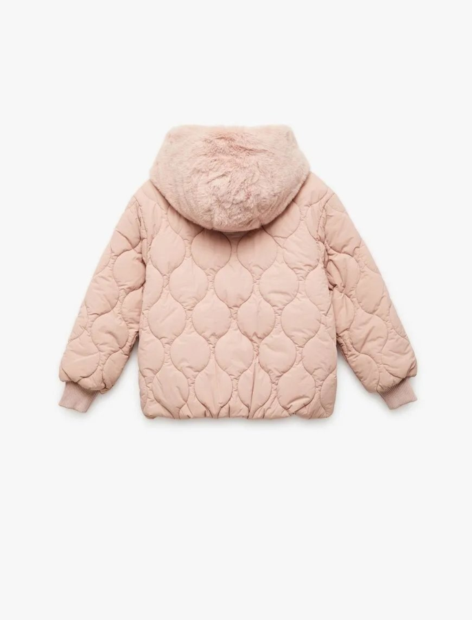 Resim Koton Kız Çocuk Mont 6WKG20034AW