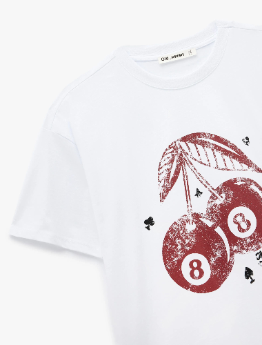 Resim Koton Kadın T-shirt 6SAL10065IK