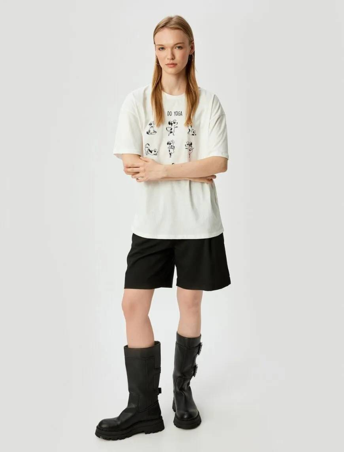 Resim Koton Kadın T-shirt 5SAL10025IK