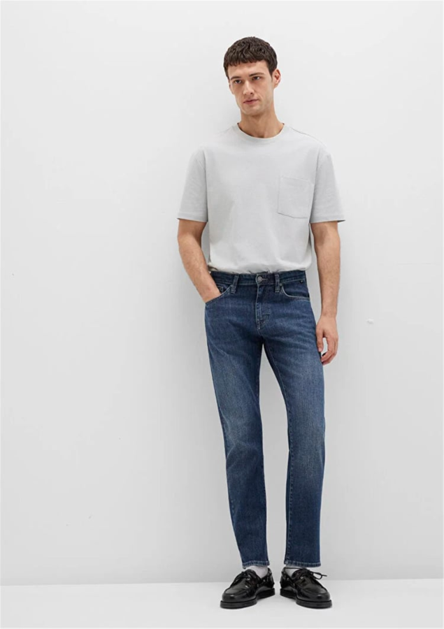 Resim Mavi Marcus Erkek Jean Pantolon M0035190670