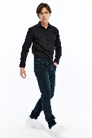 Resim Paul&More Erkek Jean Pantolon 5125 Mars