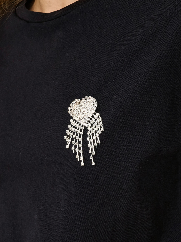 Resim Only Onlvıta S/S Tee Box Jrs Kadın T-shirt 15343769