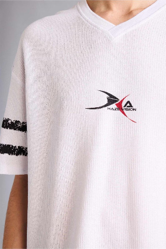 Resim Defacto Erkek T-shirt F8669AX/WT34