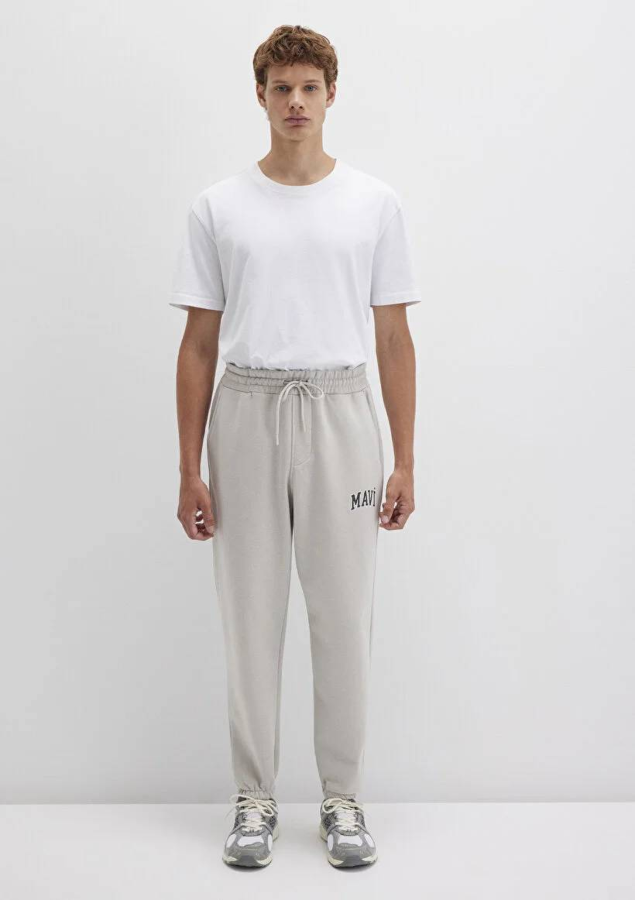 Resim Mavi Baskılı Erkek Eşofman Alt M0010207-70074