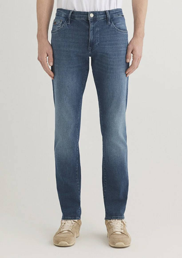 Resim Mavi Jake Erkek Jean Pantolon M0042289559