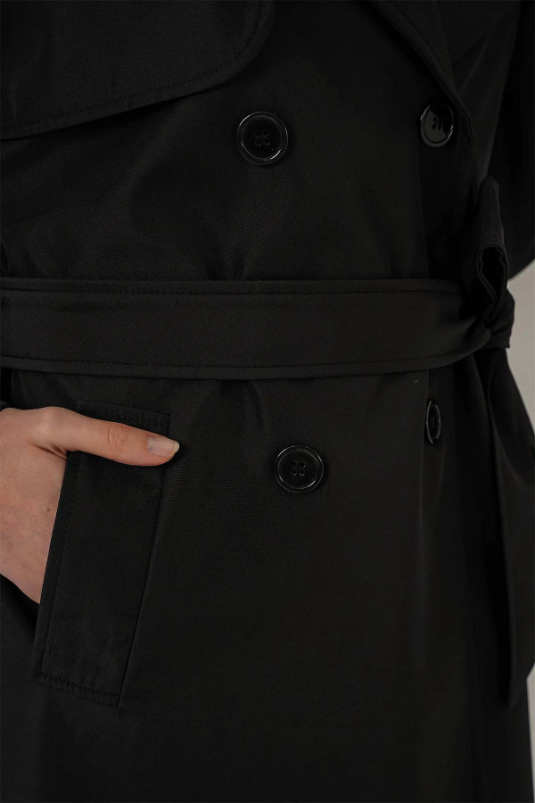 Resim Yenikoza Kadın Pardesü  Trençkot