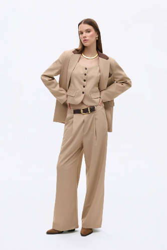 Resim QUZU Kadın Kanvas Pantolon