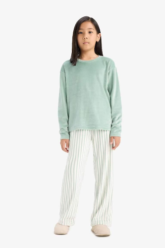 Resim Defacto Kız Çocuk  Sweat Takım D1068A8/GN1123