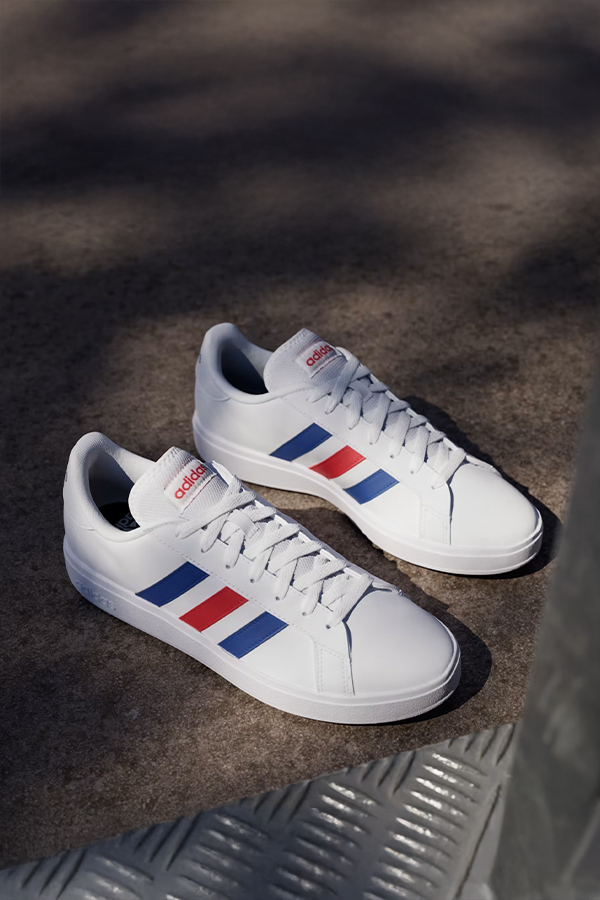 Resim Adidas Grand Court Base 2.0 Erkek Spor Ayakkabı Gw9252