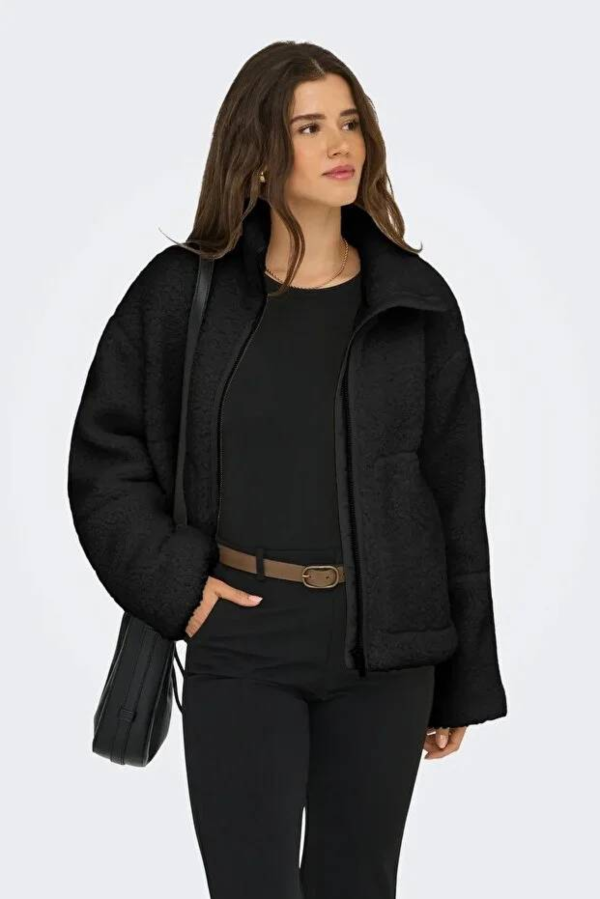 Resim Only Onlaspen Life Teddy Jacket Otw Kadın Mont 15349400