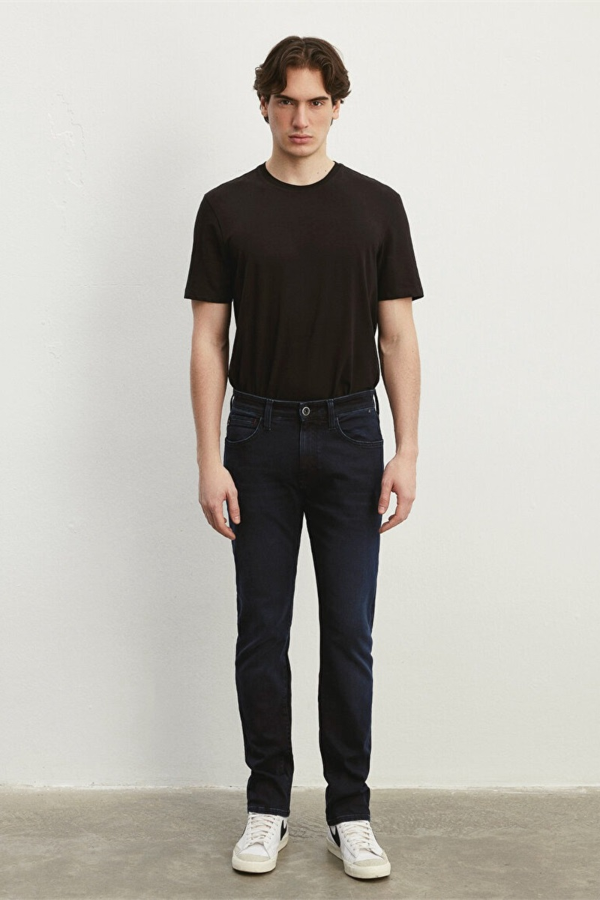 Resim Mavi Marcus Erkek Jean Pantolon M0035186541