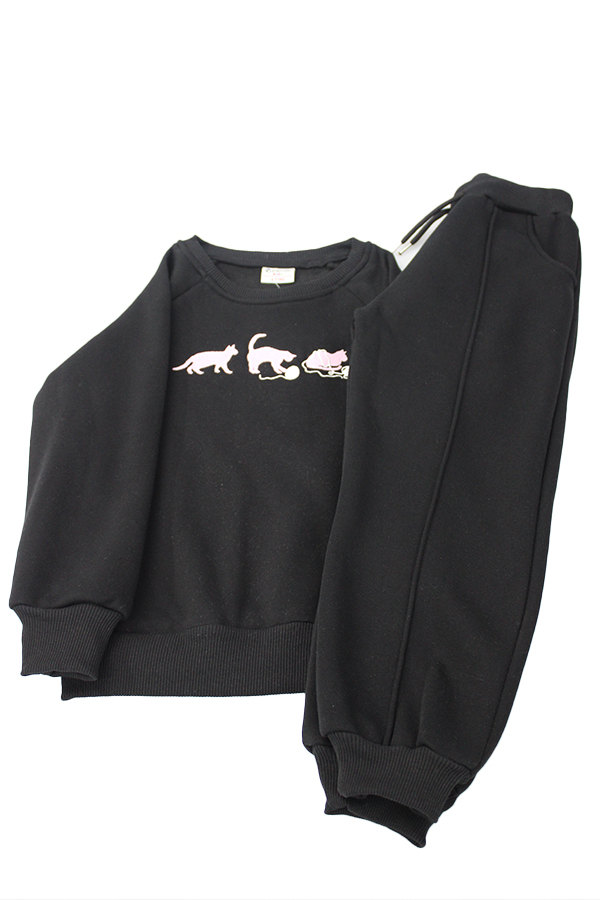 Resim Yenikoza Kız Çocuk Sweat Takım