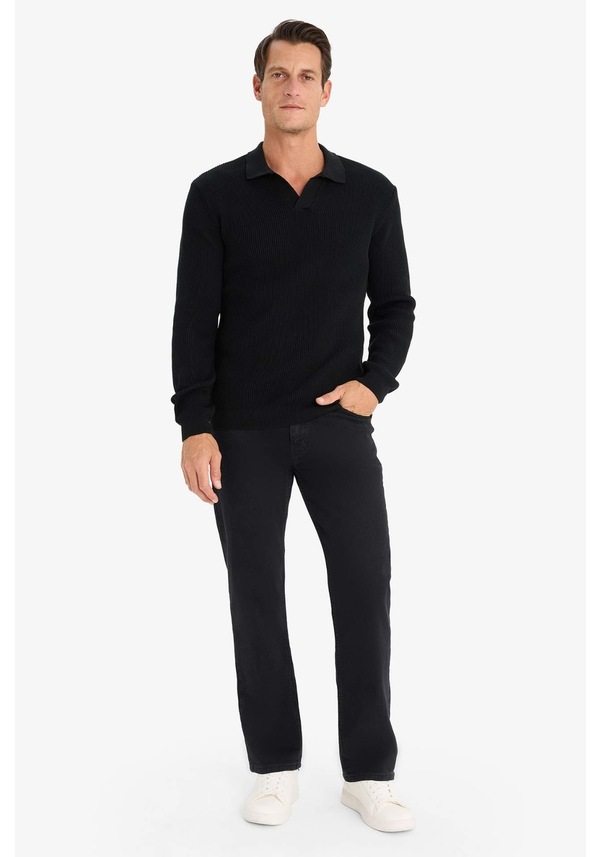 Resim Defacto Erkek  Kazak E6752AX/BK81